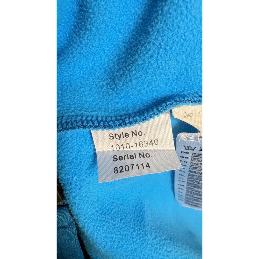Mammut Blue Polartec Hooded Fleece Jacket Men Size 2XL Performance Gorpcore - Picture 6 of 8